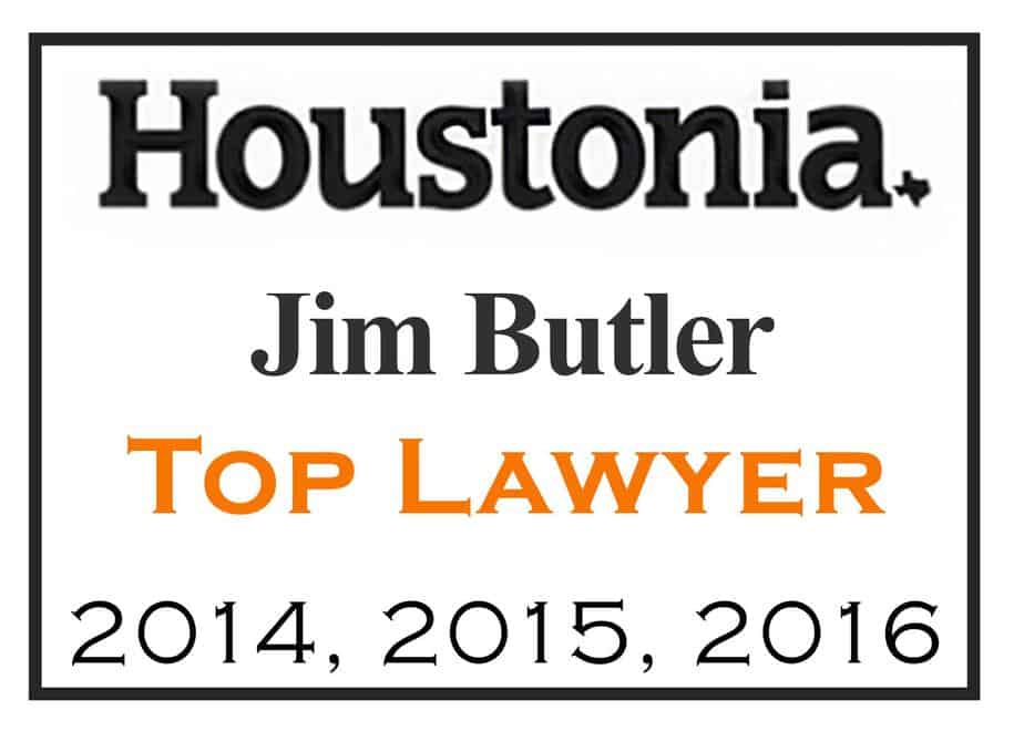 Houstonia Top Lawyers - Butler Law Firm - Houston DWI Lawyer